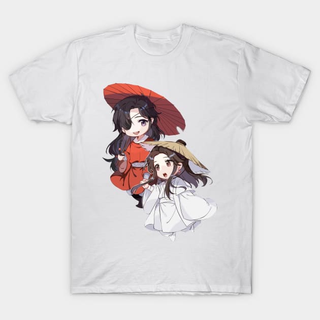 Chibi Hua Cheng dan Xie Lian T-Shirt by Inspire Gift